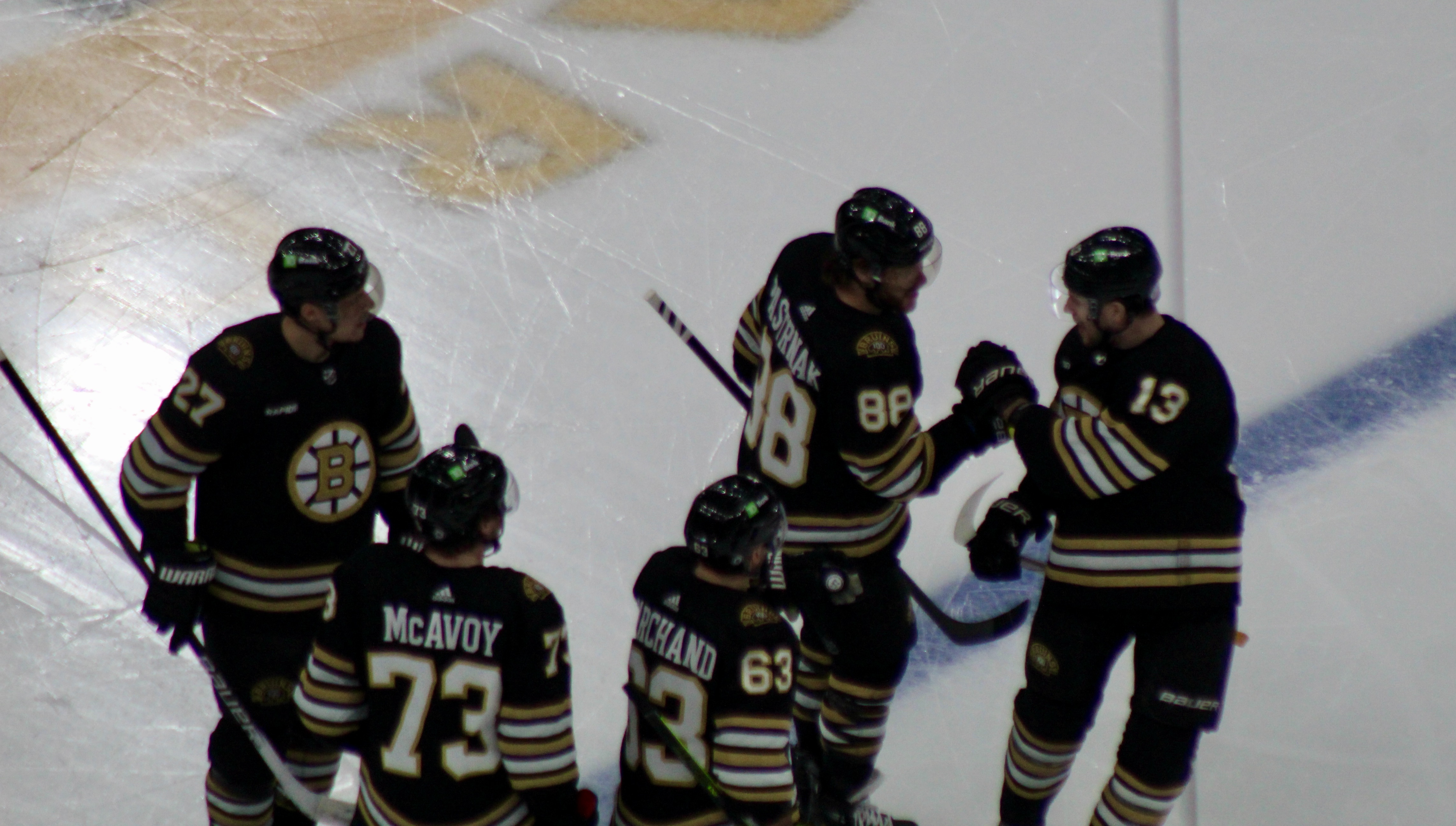 Bruins Hold On for 5-2 Win
